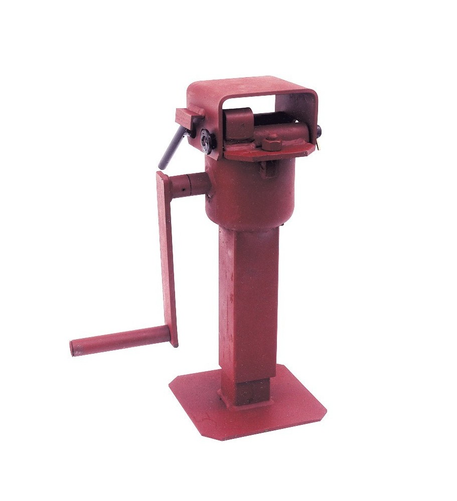 Béquille Articulée 3000 kg – Carré 70 mm – Longueur 660 mm, course 150 mm – Stabilisation robuste pour véhicules et attelages.