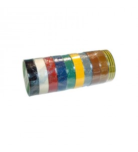 Rouleaux adhésifs 10 m x 15 mm - coloris assortis