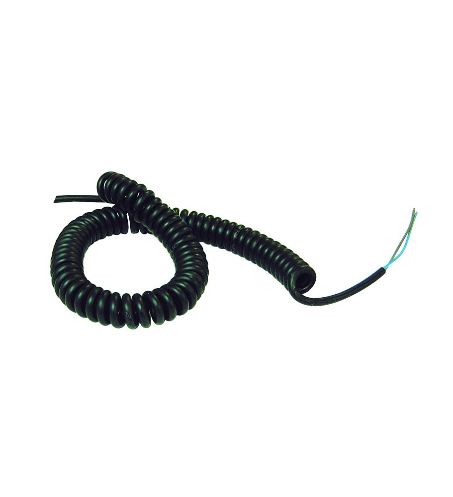 Rallonge spirale 4 conducteurs extension 2,3 m