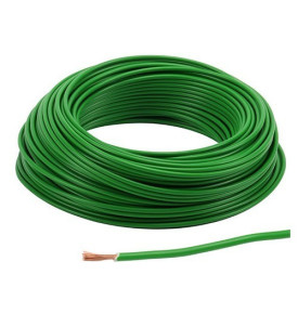 Câble 1,5 mm² - vert au mètre