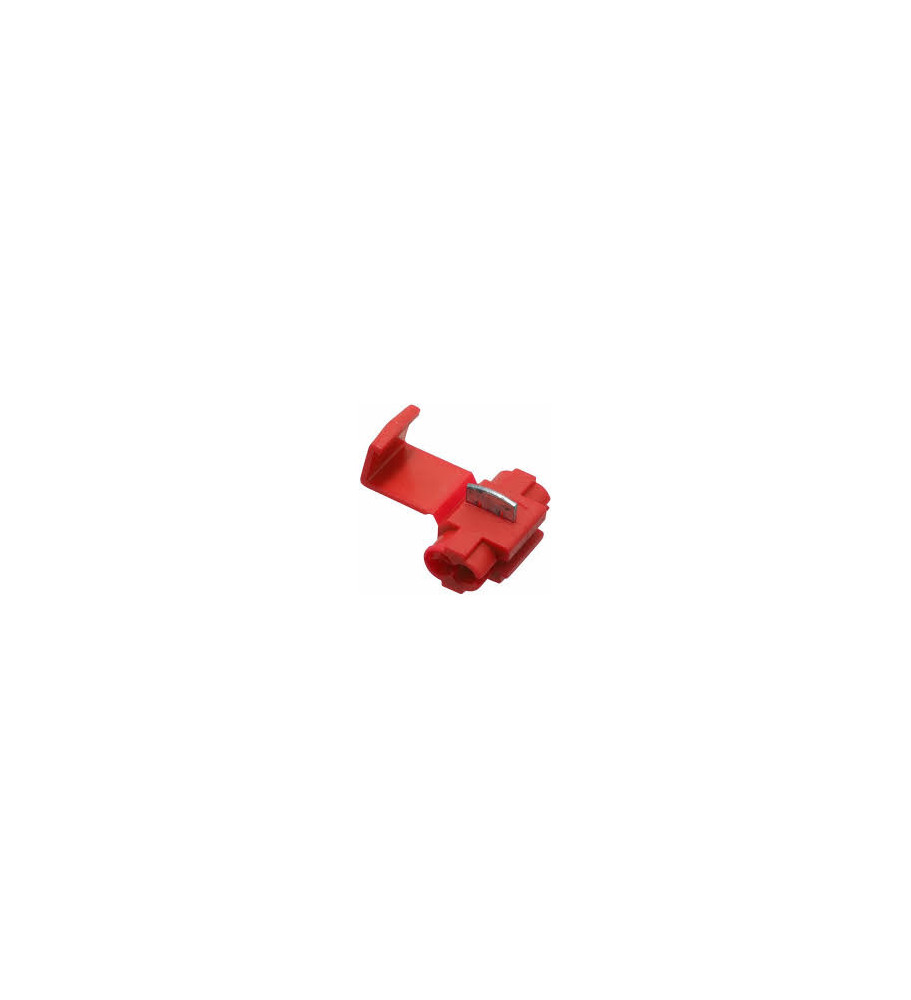 Cosses connecteurs rapide rouge 0,5 à 1,5 mm² - blister par 5