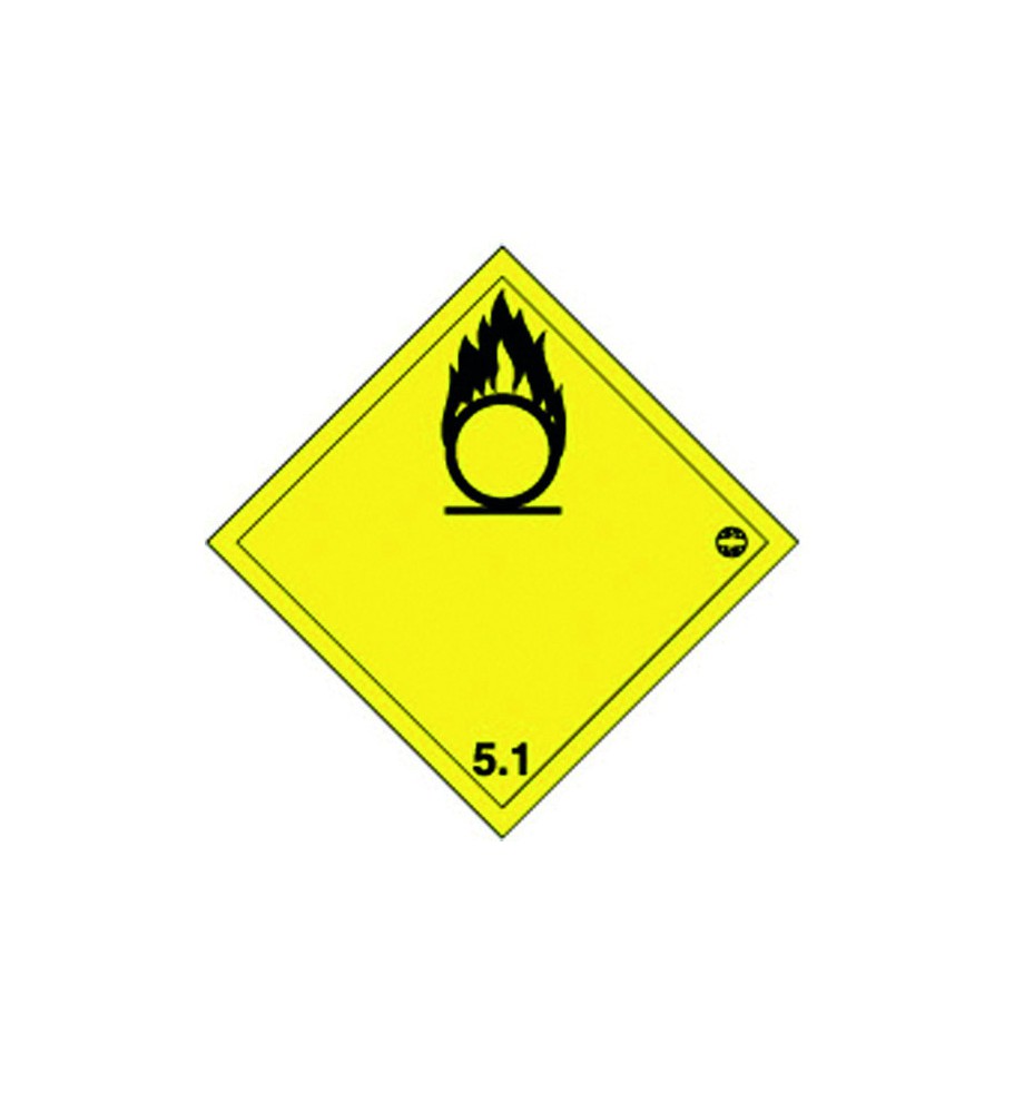 étiquette de danger en aluminium, Carburant