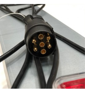 Plaque GALVA à LED 1 m - Alimentation 4 m