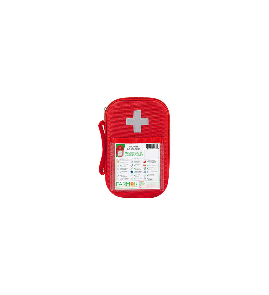 TROUSSE SECOURS MULTIRISQUES 1/5 PERS