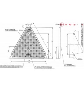 CATADIOPTRE TRIANGLE A VISSER