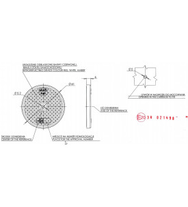 CATADIOPTRE ROND BLANC