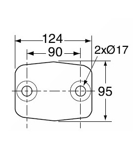 CROCHET BOULE 70C/1 2TR17 90