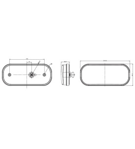 FEU ARR LED 12 36V 6 FONCT DG