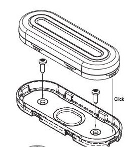 FEU DE POSITION LED 12 36V ROUGE