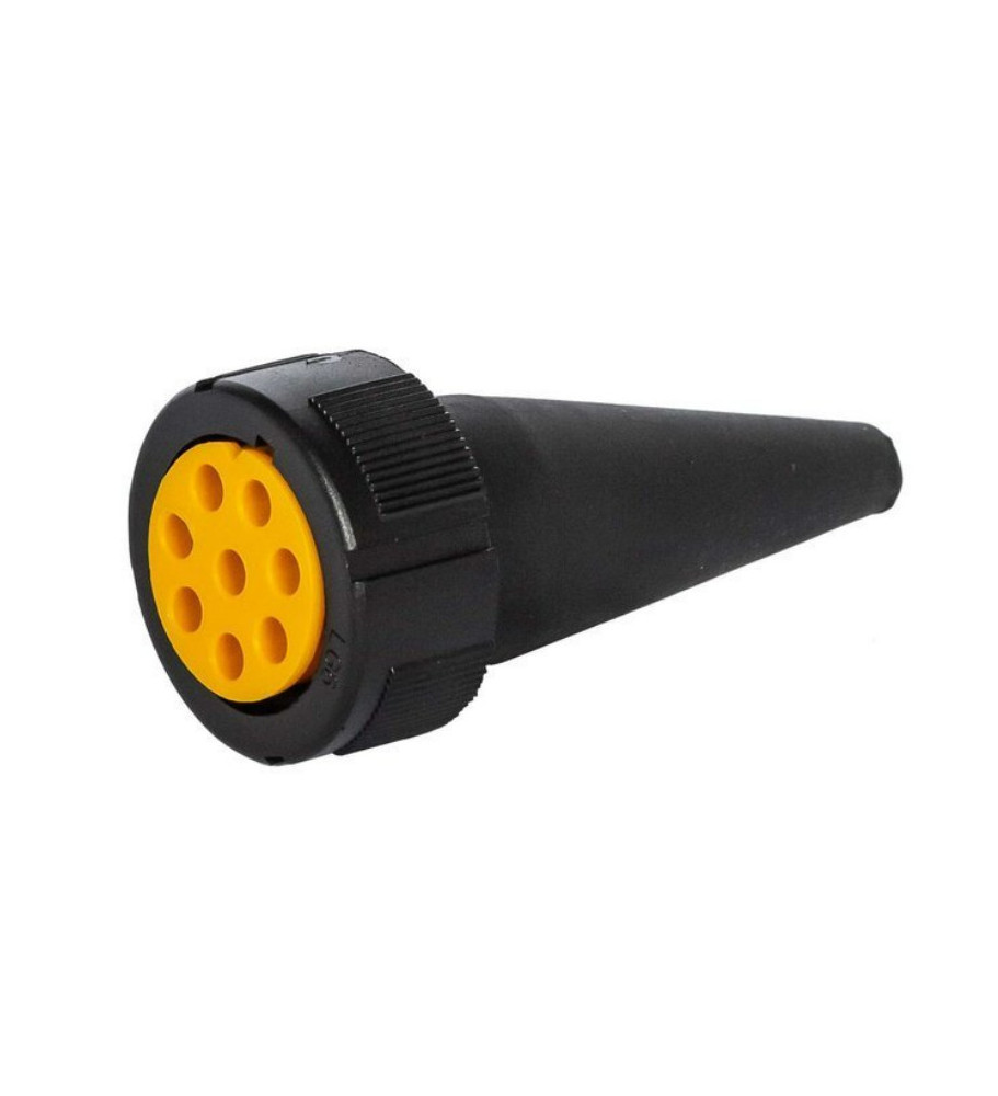 CONNECTEUR MALE A BAILLONNETTE 8 VOIES