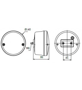 LANTERNE LED D140