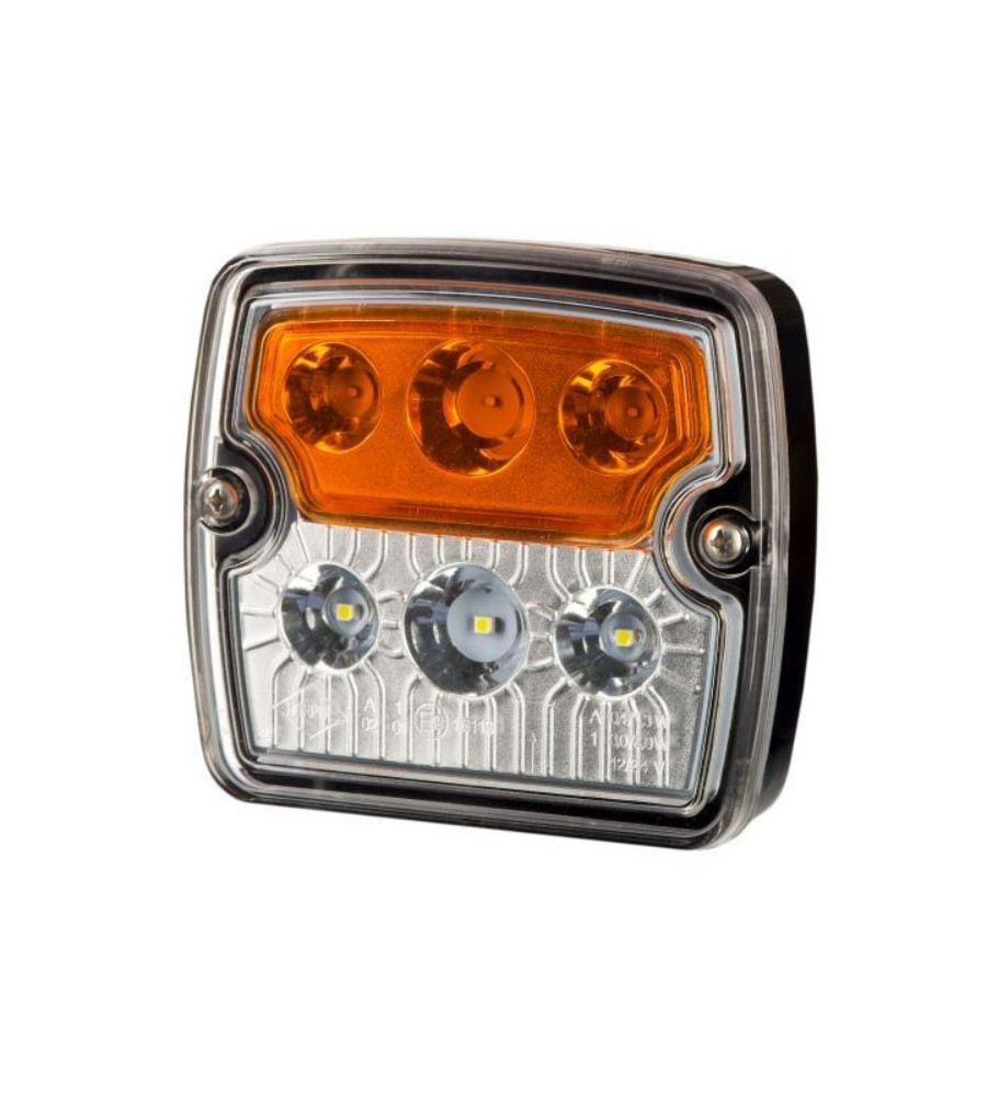 FEU AVANT LED 2 FONCTIONS 12 24 V