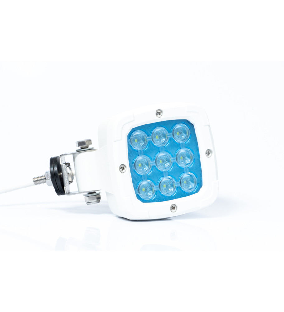 Lampe De Travail LED 12W 24V - Bras Court étanche Pour Machine CNC, Fraiseuse, établi - 12 LED Haute Luminosité
