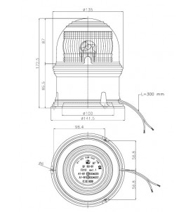 GYROPHARE A ECLATS AU XENON A FIXER