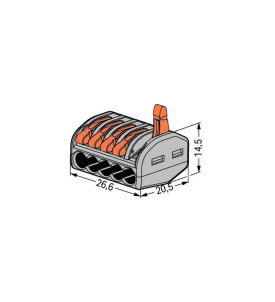 CONNECTEUR WAGO 5 VOIES