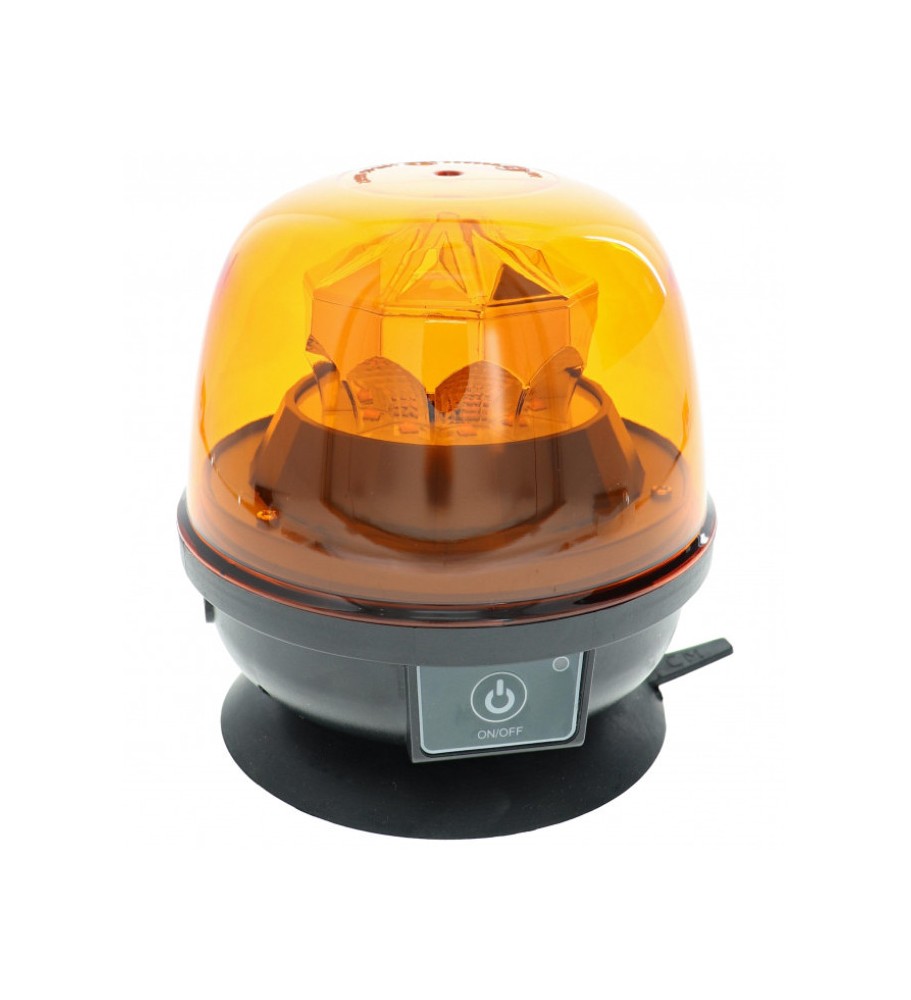 GYROPHARE LED 3 FONCTIONS MAGNETIQUE