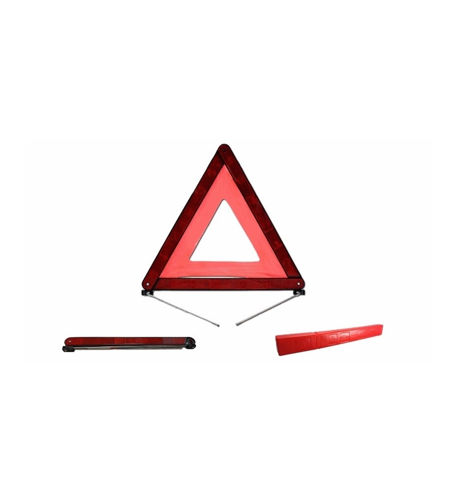 Triangle de pré-signalisation en étui Triangle de pré-signalisation en étui
