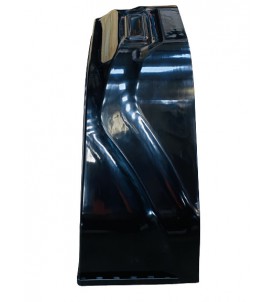 Garde-boue 13/14 pouces plastique noir pour remorque