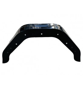 Garde-boue 13/14 pouces plastique noir pour remorque