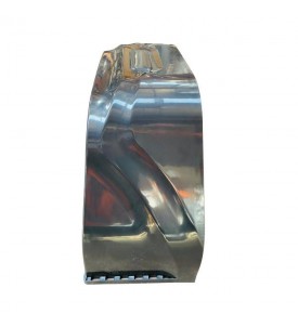 Garde-boue 14 pouces plastique noir pour remorque