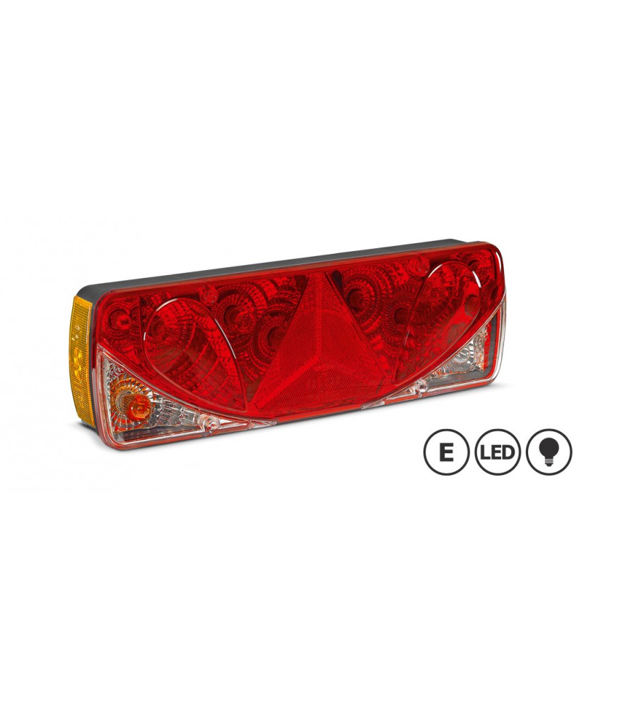 Feu arrière LED 7 fonctions gauche 12/24V Feu arrière LED 7 fonctions gauche 12/24V