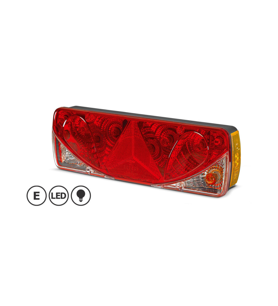 Feu arrière LED multifonctions gauche 12/24V Feu arrière LED multifonctions gauche 12/24V
