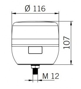 GYROPHARE EVOLUX FP à fixer - Effet éclats