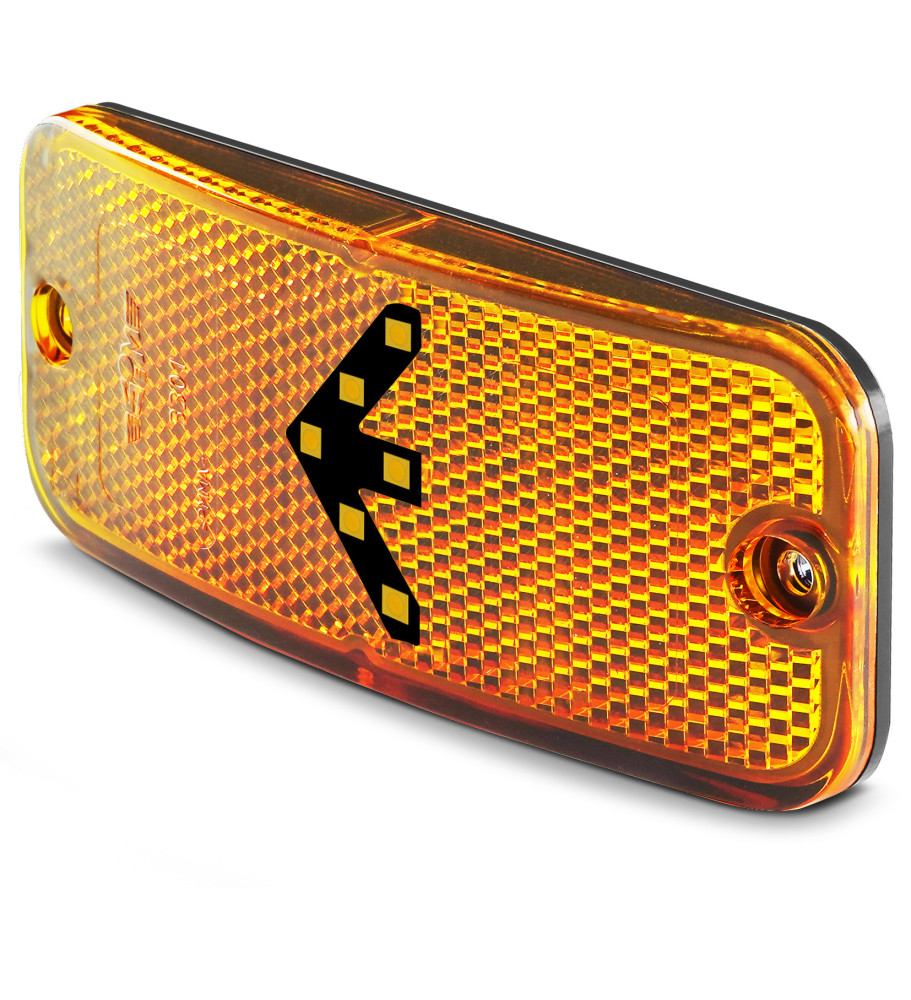 Feux De Position Latéraux Fumés LED - Pour Chevrolet Camaro 2016-2021 - Amber/Rouge - Étanche IP67 - AUXITO