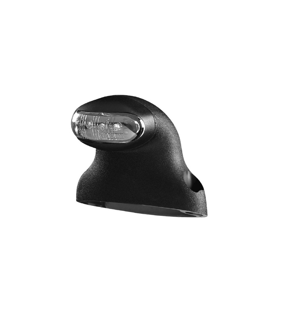 Lot 2 Éclaireurs Plaque Immatriculation LED Blanc 12V – Avec Ampoules, Remorque & Caravane