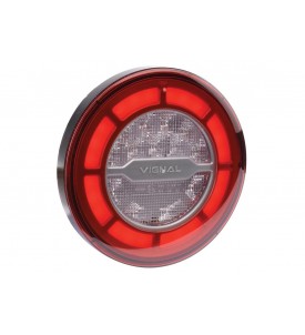 FEU ARRIERE LED 24V 3 FONCTIONS - LCR19 + CONNECTEUR ADDITIONNELS