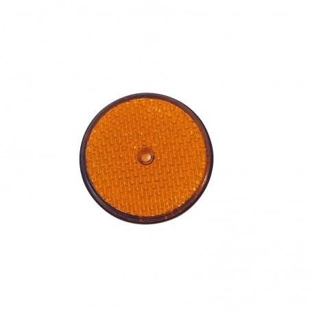 Catadioptre diam 86 MM - Latéral orange