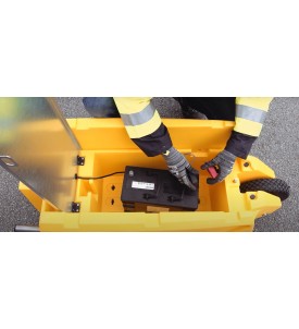 jeu de 2 feux de signalisation temporaire