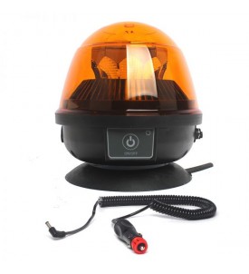 GYROPHARE 10 LED MAGNETIQUE AUTONOME + TELECOMMANDE