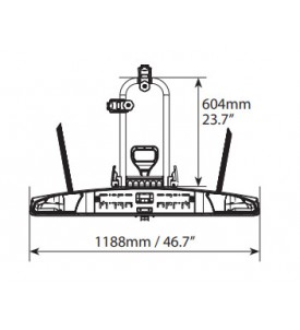 Porte vélo basculant pour attelage - 3 vélos
