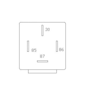 Mini relais 24 V 20 A