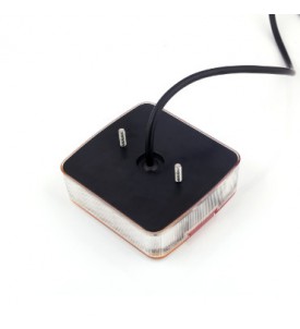 Equipement lanterne à LED alimentation 12 M à poser - entre feux 2,50 m (blister)