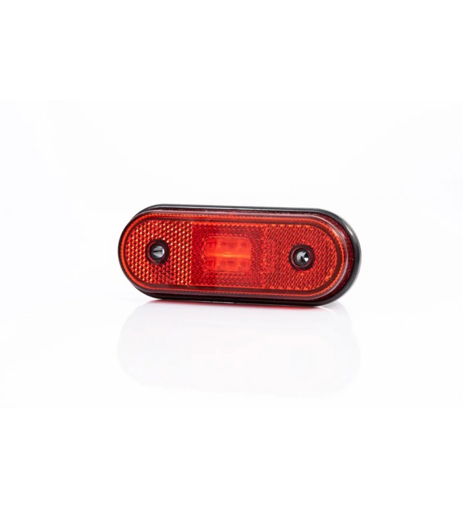 FEU DE GABARIT LED ROUGE 12/24V avec câble 500mm