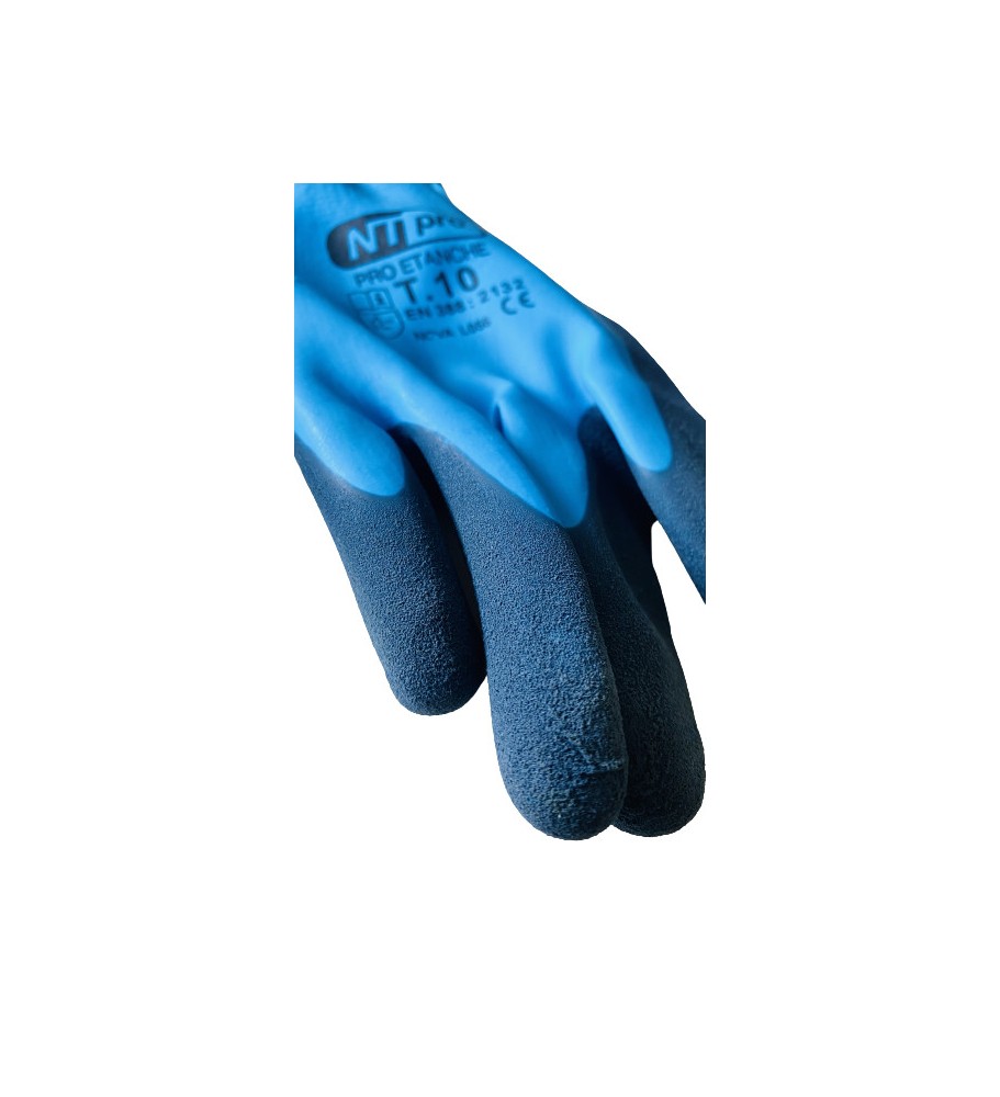 Gants de travail étanches taille 10