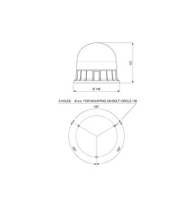 Gyrophare Venus halogène - CEA