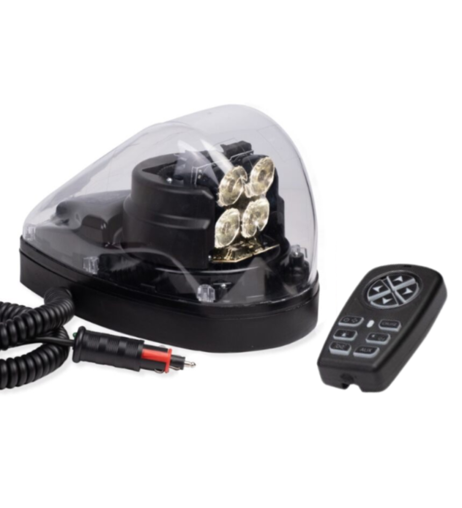 Phare de Recherche Magnétique Orientable LED Sirena SB4 pour Véhicules d'Intervention