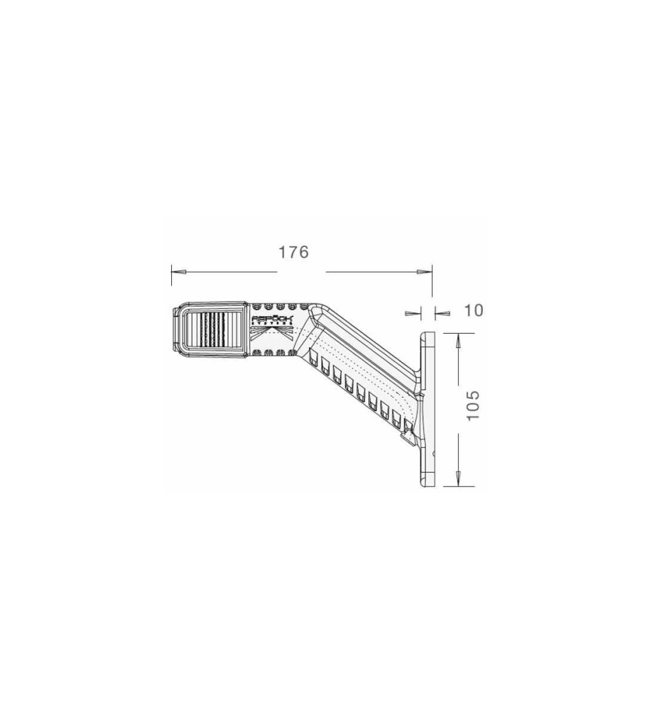 MS JUMPPER Gabarit Réglable Droit Et Hélix Outil Avec Pince