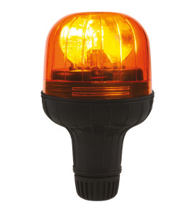 Gyrophare EUROROT tige flexible 12/24 V - IP55 - H. 202 mm - Ø 116 mm