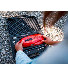 Mallette robuste AL-KO PROSAFE – Rangement optimisé pour une protection durable.