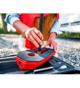 Sabot de roue AL-KO PROSAFE – Sécurité renforcée pour caravanes et remorques.
