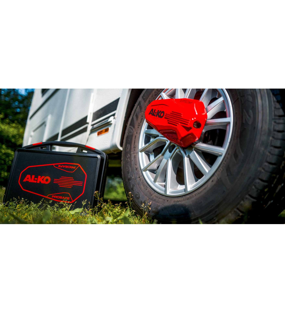 Sabot de roue AL-KO PROSAFE – Sécurité renforcée pour caravanes et remorques. Sabot de roue AL-KO PROSAFE – Sécurité renforcée pour caravanes et remorques.