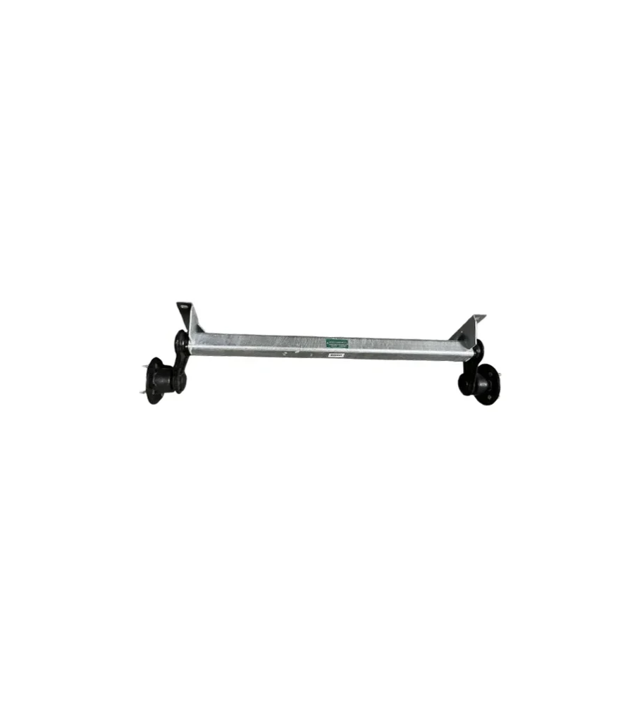 Essieu non freiné - 750 kg - 4TR130 - EAB 1180 MM Essieu non freiné - 750 kg - 4TR130 - EAB 1180 MM